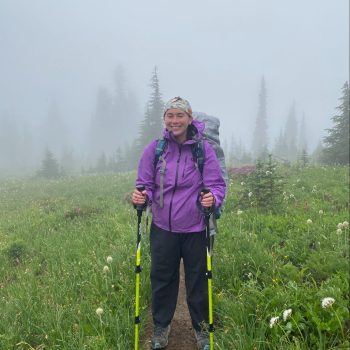 Outdoors Grant Writer near Seattle Outdoors Grant Writer Sarah Mitchell hiking